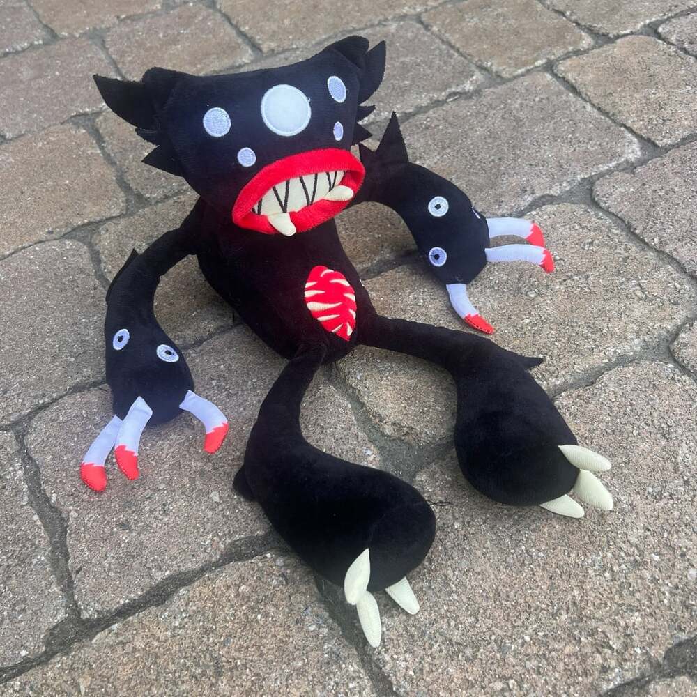 Poppy Playtime Killy Willy Black Monster Plush Toy Soft Stuffed Doll